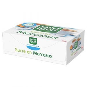 SAINT LOUIS - Sucre Morceaux N°4 1Kg - Lot De 4 (Marché Parisien, neuf)