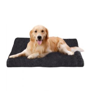 Ixydor Panier pour Chien Grande Taille L, 95 x 65 cm, Coussin Chien Lavable, Coussin en Peluche pour Chien et Base antidérapante,Tapis Matelas Lit Chien Anti-Stress, Tapis orthopédique pour Chien (FUSECO EMI S.R.L., neuf)