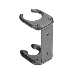 Support mural pour s&egrave;che-cheveux peu encombrant - Solution de rangement pour la maison ou le salon - Installation facile (TUO-tuo, neuf)