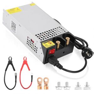DC 12V 100A 1200W Alimentation Transformateur 220V CA à 12V CC Convertisseur Alimentation 12V 100A 1200W pour Driver LED Moteur Pompe Caméra Sécurité CCTV Voiture Stéréo Imprimante 3D Appareil (VIXKPIRR, neuf)