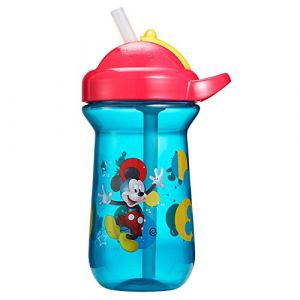 The First Years Gobelet à paille rabattable pour tout-petits, Disney Mickey Mouse, 300 ml (SELECT ELITE, neuf)