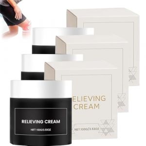 Cr&egrave;me soulagante, cr&egrave;me pour les nerfs, pommade cicatrisante pour les nerfs, cr&egrave;me apaisante pour les articulations, les pieds et le corps, pour le dos, le cou, les mains, les genoux (3 PCS) (C'est l'amour, neuf)