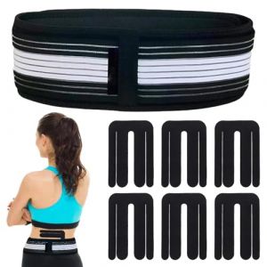1 Pi&egrave;ce Ortho-Ceinture, Ceinture Sciatique Bandage Sciatique, 6 Bandes Tape Kin&eacute;siologie, Soutien Confortable pour Bassin Taille Dos Ventre Ceinture de Soutien Hanche, Soulagement des Douleurs Hanche (LAPTEANU STORE S.R.L., neuf)