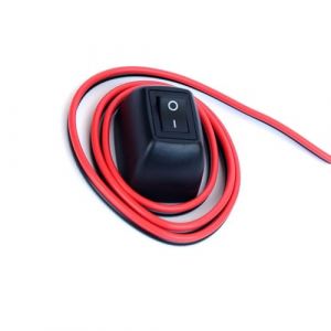 Switian DC 12V/24V Voiture DIY Interrupteur Coller Type OFF/ON pour Feux Anti-brouillard,DRL,Barre Lumineuse LED (Ytian, neuf)