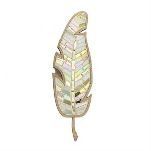 XYLRSMH Mosaique Loisir Creatif Kit de mosa&iuml;que cr&eacute;atif Fait &agrave; la Main Kit de mosa&iuml;que Artisanale en vitrail Kit de mosa&iuml;que en Plumes Lumineuses Amateurs d'artisanat for Adultes Mosa&iuml;Que(Color5) (XYLRSMH, neuf)