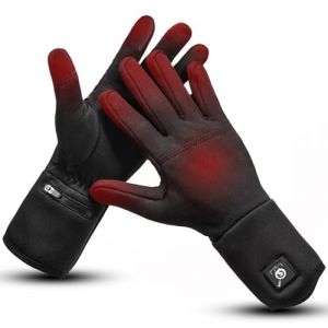 day wolf Sous-gants chauffants électriques pour homme et femme avec batterie rechargeable pour sports d'hiver, vélo, chasse, snowboard (Day Wolf, neuf)