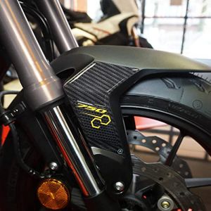 labelbike - Autocollants 3D Décorations et Protections Protecteurs de Garde-Boue Moto compatibles avec Honda Hornet 2023-2024 (labelbike, neuf)