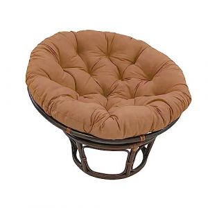 Grand Coussin Rond pour Chaise Papasan, Coussin Épais pour Chaise Suspendue pour l'Extérieur, Coussin de Siège pour Panier Suspendu en Rotin, Coussin de Remplacement pour Nid d'Oeuf (Color : Coffee, (LMRZFC, neuf)