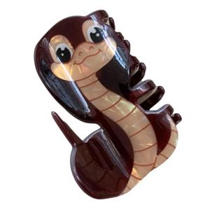 Pince &agrave; cheveux pour princesse Serpent Grande poign&eacute;e Barrettes Ornement Unique &Eacute;pingle &agrave; cheveux Mode Ornement Unique Ornement Clip en forme de serpent (FuTaYi, neuf)