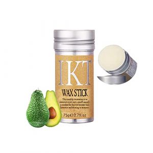 Hair Wax Stick,B&acirc;ton de Pommade Capillaire B&acirc;ton de Cire Coiffanteperruques lisses, b&acirc;ton lisse pour cheveux coiffants non gras,b&acirc;ton de finition pour cheveux cass&eacute;s et frisottisrebe (Sanzhuan, neuf)