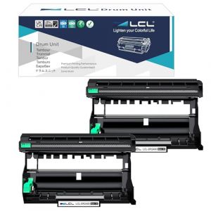 LCL Tambour Compatible DR2400 DR-2400 12000 Pages (2 Noir) Remplacement pour Brother HL L2350DW HL-L2310D HL-L2357DW HL-L2375DW HL-L2370DN/HL-2370DW /MFC-L2710DN MFC-L2710DW MFC-L2730DW MFC-L2750DW (Great Office, neuf)