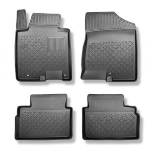 Mossa Tapis de Sol en TPE adapt&eacute; pour Kia Ceed II Break (09.2012-08.2018) - Tapis de Voiture - Noir - G (eMOSSA, neuf)