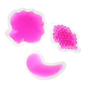 TOVINANNA 3pièces Packs De Gel Chaud Et Froid Pour Yeux Lèvres Thérapie Par Froid Et Chaleur Gel Réutilisable Pour Les Gonflements (Qieiyi, neuf)