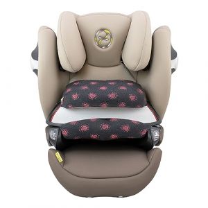 JYOKO KIDS Housse de Accessoire pour siège auto bébé en coton compatible avec Cybex Pallas M et B - Fix (Fluor Heart) (JYOKO, neuf)