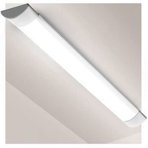 Viugreum Réglette LED 120cm, 40W Tube LED 4800LM, Plafonnier de Bureau 220V Blanc Froid 6000K, LED Tube Light pour Bureau, Garage,Atelier,Chambre, Salon, Salle de bain, Cuisine (Viugreum-EU, neuf)