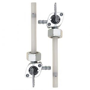 WOOSTAR 13mm Robinet de Carburant avec Filtre Gaz Commutateur de R&eacute;servoir Remplacement pour 50cc 70cc 90cc 110cc 125cc 150cc 200cc 250cc ATV Quad 4 Roues Dirt Pit Bike Go Kart Pack de 2 (WOOSTAR DIRECT FR, neuf)