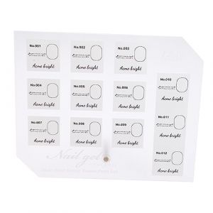 NIYANGLE Présentoir À Ongles Pour Vernis À Ongles Présentoir À Manucure Présentoir À Gel De Construction Présentoir À Paillettes Bâtonnets De Présentation De Couleurs D'Ongles (Telinei, neuf)