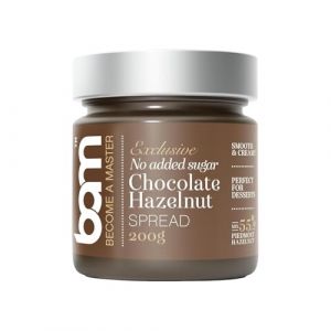 BAM Pâte à Tartiner aux Fruits à Coque de Qualité Supérieure – Parfaite pour Topping, Croissant, Dessert – 200g, Noisettes sans sucres (BAM - become a master, neuf)