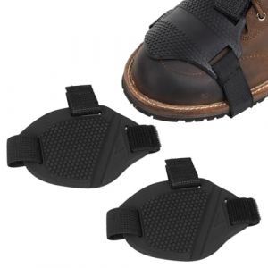 2 Pcs protections de chaussures de moto Gear Shifter, Caoutchouc Couvre Chaussures Moto, Protection de vitesse, Protege Chaussure Moto Ajustable (CAI  CHENGGUO DE DIAN, neuf)