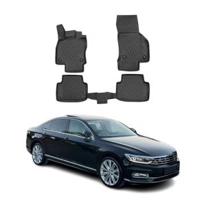OMAC Tapis de Sol Compatible avec Volkswagen Passat B8 2015-2024 sur Mesure en Caoutchouc (omacfrance, neuf)