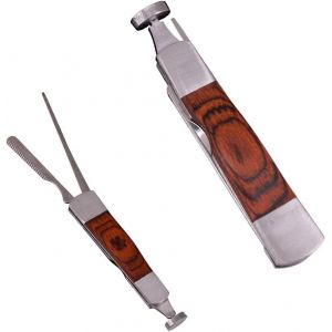 Outil de nettoyage 3 en 1 pour pipe à tabac en acier inoxydable pour la plupart des tuyaux de nettoyage (Kunqing1126, neuf)