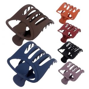KAILIKETIY 6pièces Pinces à Cheveux Françaises Antidérapantes Pour Femmes Accessoires De Coiffure Simples Et Élégantes Pour Types De Cheveux (GODDE, neuf)