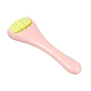POPETPOP Roller de Massage pour Yeux Appareil Beauté Ergonomique avec Silicone Vert Améliore Absorption de Crème Contour des Yeux et Stimule la Circulation Sanguine (Denneyas, neuf)