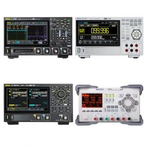 RIGOL Ensemble Professionnel de Test et de Mesure – DHO924 Oscilloscope + DG922 Pro Générateur de Fonctions + DM858 Multimètre Numérique + DP832 Alimentation Programmable (RIGOL EU, neuf)