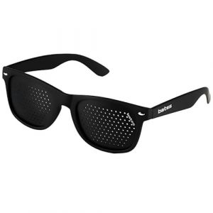 BATES - Lunettes Stenope Made in Italy, Lunettes à Grille Stenopeiques pour Hommes et Femmes, Lunette de Repos Disponible Dans Différents Styles et Couleurs, Produit Entièrement en Italie (Vision Bates, neuf)