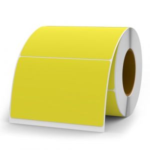 YIKIADA Lot de 500 &eacute;tiquettes jaunes - 50 &times; 76 mm - En vinyle - &Eacute;tiquettes autocollantes - &Eacute;tiquettes autocollantes pour &eacute;tiquetage - &Eacute;tanche - Pour d&eacute;m&eacute;nagement, tableau de confiture (YIJIADA, neuf)