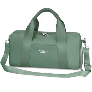 PHSYNI Sac De Sport et de Voyage pour Femmes et Enfants,avec Compartiment À Chaussures Et Poche Imperméable,pour Les Voyages, La Danse, Sportives,Entraînement,Nager(Vert,16 Pouces /40cm) (PHSYNI, neuf)