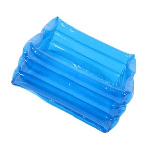 PLAFOPE Bassin de Bain Gonflable Pliable pour Poignées Bassin Spa Portable Bleu pour Lavage Préliminaire Piscine Camping et Détente Extérieur (Comexs, neuf)