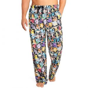 Pok&eacute;mon Pantalon de Pyjama Homme Humour Bas de Pyjama Homme Long S-3XL Id&eacute;e Cadeau Adulte Ado (Multicolore, 3XL) (Get Trend., neuf)