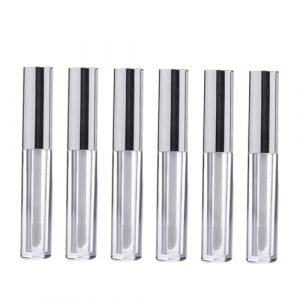 COLLBATH 12 pi&egrave;ces Tubes &agrave; Gloss Vide Transparents avec Bouchons &Eacute;lectroplaqu&eacute;s Argent et Or Flacons Rechargeables pour Lip Gloss Huile &agrave; L&egrave;vres Contenant L&eacute;ger et Portable pour Voyage et (JianLui, neuf)