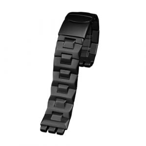 NBCNZCTSAS Bracelet de montre en acier inoxydable en m&eacute;tal for Swatch YGS749G YCS Yas YGS IRONY c&eacute;ramique hommes femmes montre Bracelet de cha&icirc;ne 17mm 19mm 21mm(SWQ-20black,17mm) (zhilirongxiang, neuf)