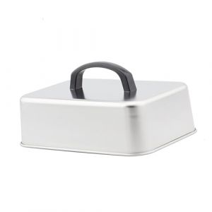 Colcolo Couvercle de gril, couvercle de cuisson à la vapeur pour aliments, de cuisson à la vapeur, dôme de polyvalent pour hamburgers, galettes Teppanyaki, 22.2 X 14.6 X 6.6 Cm (Colcolo-EU, neuf)