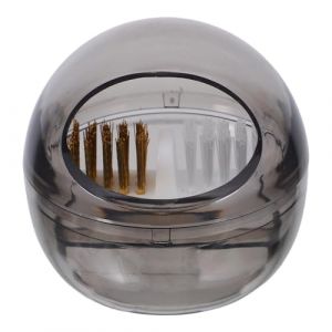 WRITWAA Nail Art Tool Nettaiteur Brosse outils de nettoyage d'art d'ongle brosse pour perceuse à ongles Nettoyer de foret à ongles brosse à ongles brosse de nettoyage de forets nylon Noir (Saieli, neuf)