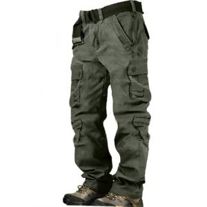 Générique Pantalon Tactique Homme Moto Automne Slim De Sécurité Camouflage Jardinage Cargo Militaire Treillis Surpantalon Baggy Homme Cargo Baggy Pantalon L (YUOCHE, neuf)