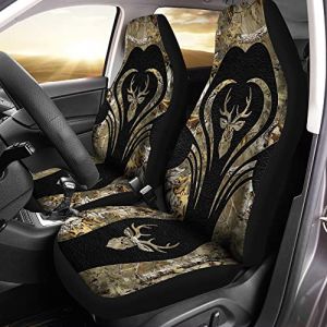 456 Si&egrave;ge De Housse De Voiture Motif De Camouflage De Chasse Au Cerf Couverture Si&egrave;ge Auto Confortable Si&egrave;ge De Voiture Housse De Si&egrave;ge pour Suvs, Sedans, Auto, 52X138Cm (FDHUXKD, neuf)