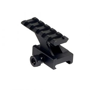 FOCUHUNTER Monture Picatinny Scope Weaver Rail Mount 20mm Rail Picatinny tisserand Chasse Riser Rail Base en Aluminium Extérieur Tactique Fusil Portée Monte Monture de Lunette de Chasse (FOCUHUNTER, neuf)