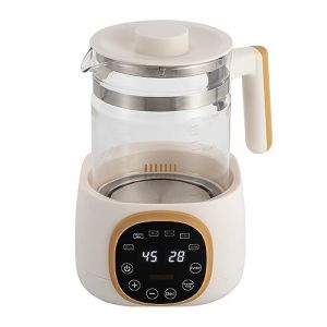 biniliubi FlaschenwärRmer Bouilloire pour bébé - Réglage de la température - 72 heures - Thermostat - Préparateur de biberons - Nourriture pour bébé - 1,3 l - Bouilloire portable (RAGKTHH, neuf)