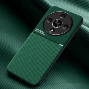 COMAKU Coque pour Honor Magic 6 Lite 5G/Honor X9b Ultra-Mince PU +TPU Silicone Texture Antid&eacute;rapante et Antichoc Housse Coque -Vert (Dinsi, neuf)