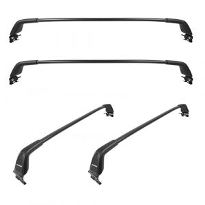 Barres de Toit Polaire Inspiration pour Peugeot 5008 Prem 2009-2017 – Acier – Fixation sur Points Fixes – 97,2 cm – Jusqu’à 60 kg – Barres de Toit prémontées (Joubert Productions, neuf)