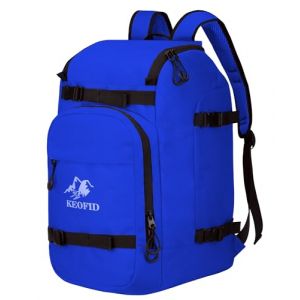 KEOFID Sac &agrave; Chaussures de Ski pour Homme et Femme, Sac &agrave; Dos de Voyage et Sac de Snowboard de 50 l (KOEFID-US, neuf)
