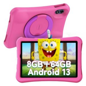 UMIDIGI Tablette pour Enfant 10,1" Android 13, G2 Tablette Enfant à partir de 3 Ans 8 Go (4+4) RAM + 64 Go de ROM/1 to, Protection des Yeux 1280 x 800 HD, WiFi6, 6000 mAh 8 MP + 8 MP avec étui (ECO-YKD, neuf)