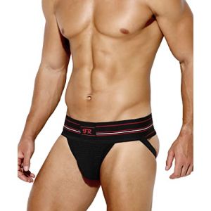 Casey Kevin Jockstrap Homme Suspensoirs de Sport String sous-Vêtement Masculine Slips Tanga Sexy Lingerie Homme (Casey-Kevin, neuf)