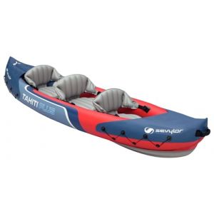 Sevylor Kayak Gonflable Tahiti Plus, Canoë Canadien 2+1 Personnes, Kayak de Mer, 363 x 88 cm (get goods, neuf)