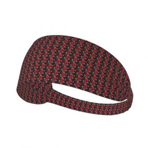 Bandeaux de sport élastiques pour cheveux Motif cabine téléphonique rouge Londres Street (Shaoshulin, neuf)