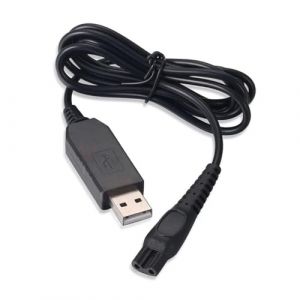 Cordon de chargeur HQ8505, compatible avec les rasoirs électriques Philips HQ8505, 7000, 5000, 3000, MG5750 et MG7790 (tianhong01, neuf)