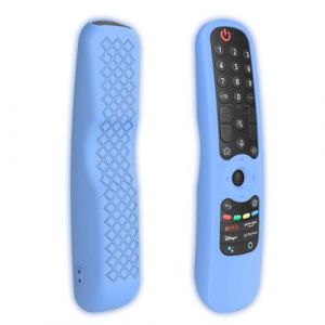 JUGUTA Housse Coque En Silicone Pour Télécommande Lg Tv Magic An-Mr21Ga An-Mr21Gc An-Mr22Ga An-Mr22Gn, Etui De Protection Pour Lg Magic Remote Control Mr23Ga Mr24Ga, 2021/2022/2023/2024 (ROXYROX FASHION, neuf)